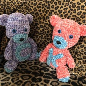 Crochet teddy bears